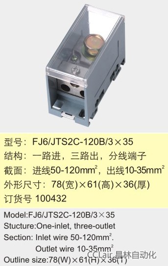 FJ6/JTS2C-120B/3×35