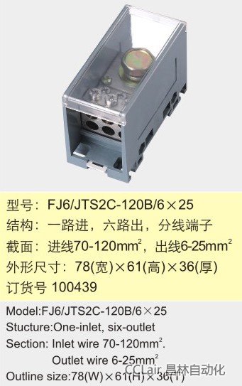 FJ6/JTSC-120B/6×25