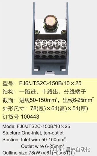 FJ6/TS2C-150B/10×25