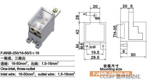 FJ6NB-250/16-50/3×16 һ·M,·