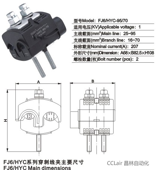 FJ6/HYC-95/70 ^̾A(1KV)